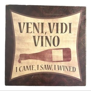 Cute wine sign / home decor